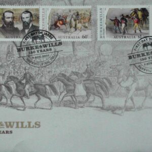 2010 Australia Post FDC -150th Anniv. of Burke and Wills