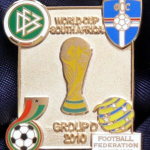 2010 FIFA World Cup - Group D - Silver Coloured Metal Pin