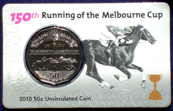2013 150th Anniversary Of The Melbourne Cup - 50c Coin