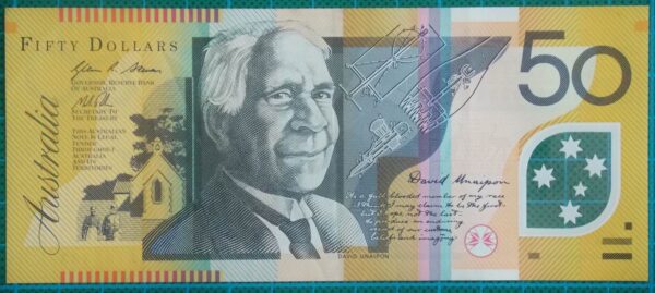 2013 Australia Fifty Dollars Banknote FK13157393