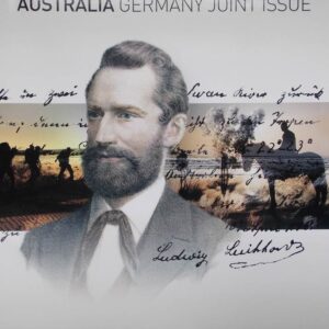 2013 Australia Post Stamp Sheetlet Pack Ludwig Leichhardt Joint Issue with Germany