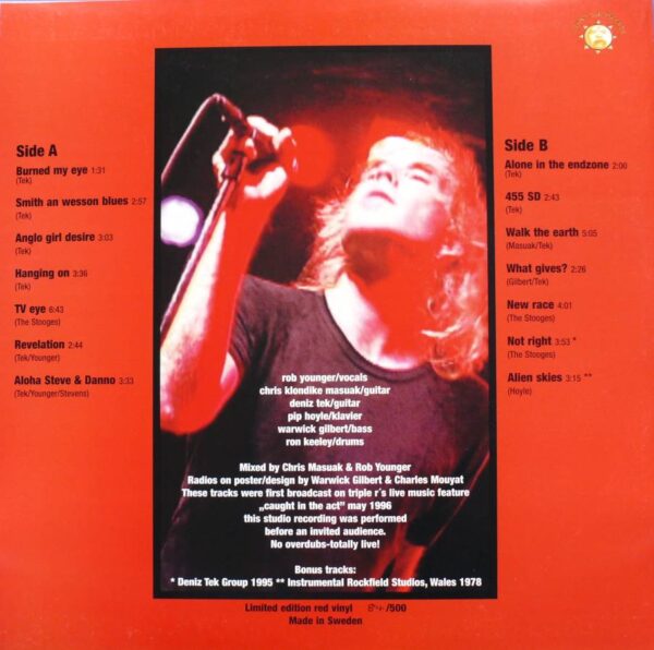 Radio Birdman Swedish Red Wax Limited Edition - 84/500