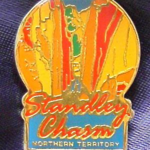 Standley Chasm - Northern Territory - Enameled Metal Pin