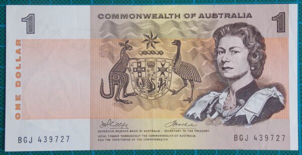 1972 Australia One Dollar Note - BGJ