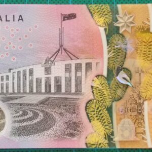 2016 Australia Five Dollars Next Generation First and Last Prefix AA-EJ -2