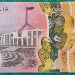 2016 Australia Five Dollars Next Generation First and Last Prefix AA-EJ -4