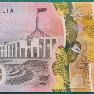 2016 Australia Five Dollars Next Generation First and Last Prefix AA-EJ -5
