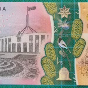 2016 Australia Five Dollars Next Generation Banknote AJ16