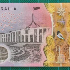 2016 Australia Five Dollars Next Generation Banknote AJ16x3