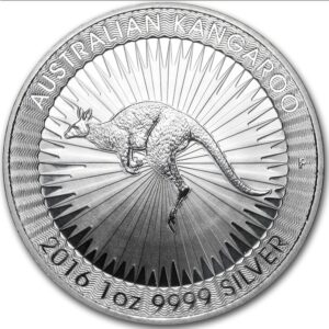 2016 Australian Kangaroo 1oz Silver Bullion Coin UNC/BU